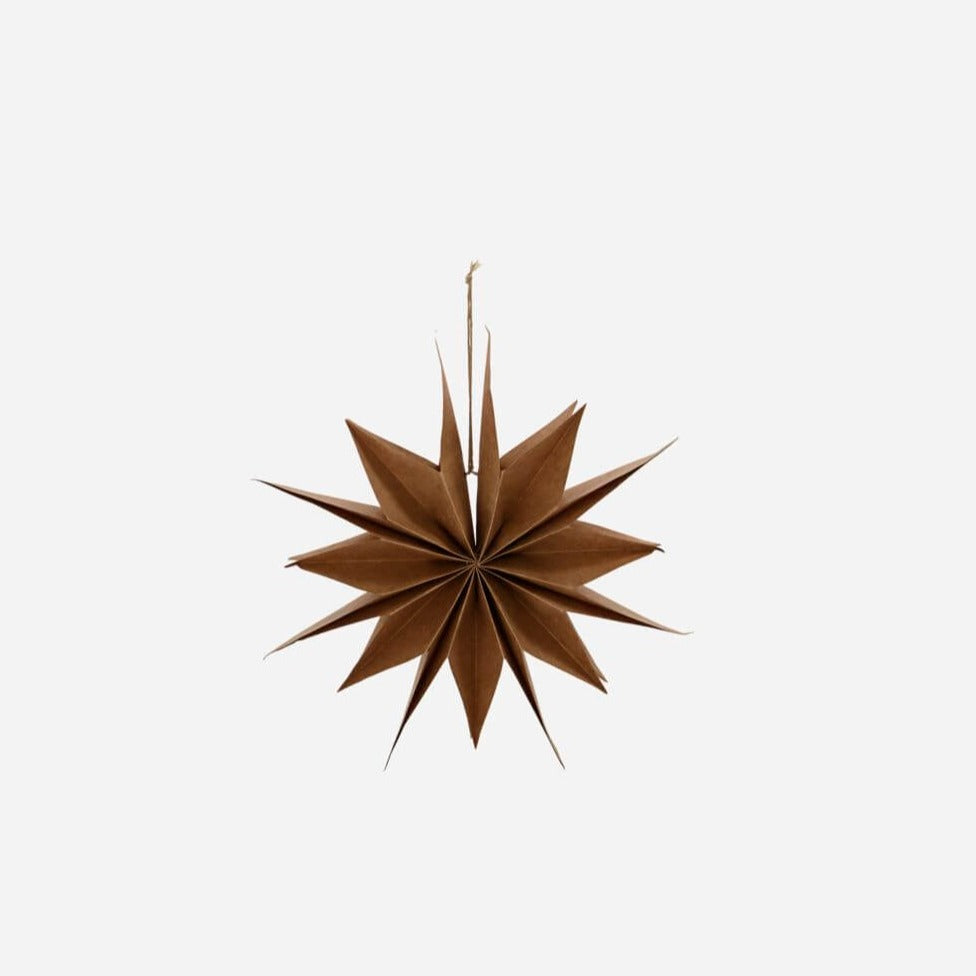 House Doctor Capella Paper Star 30cm Natural