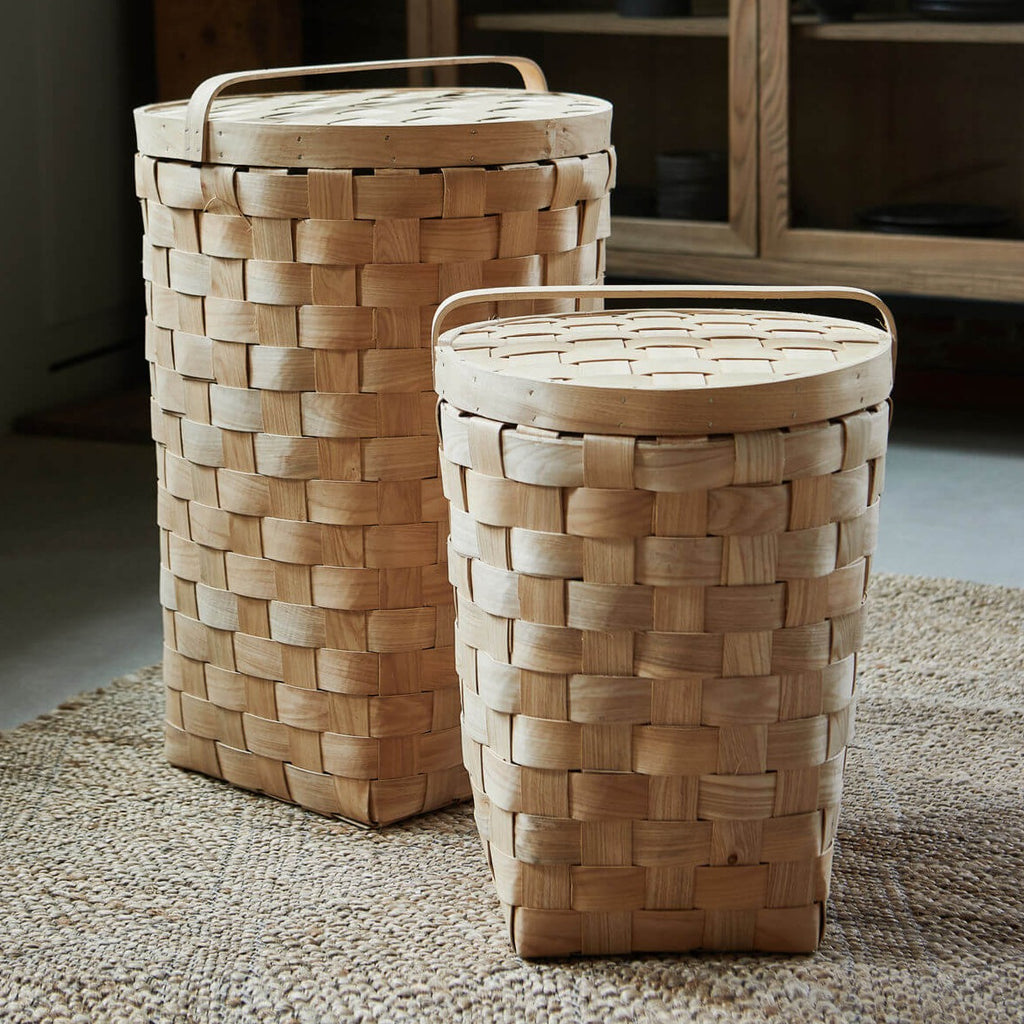 House Doctor Edition Baskets 2 pcs Natural