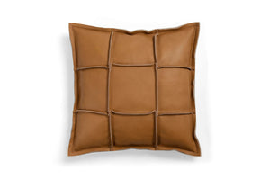 Miiko Väre Leather Cushion Square Brown