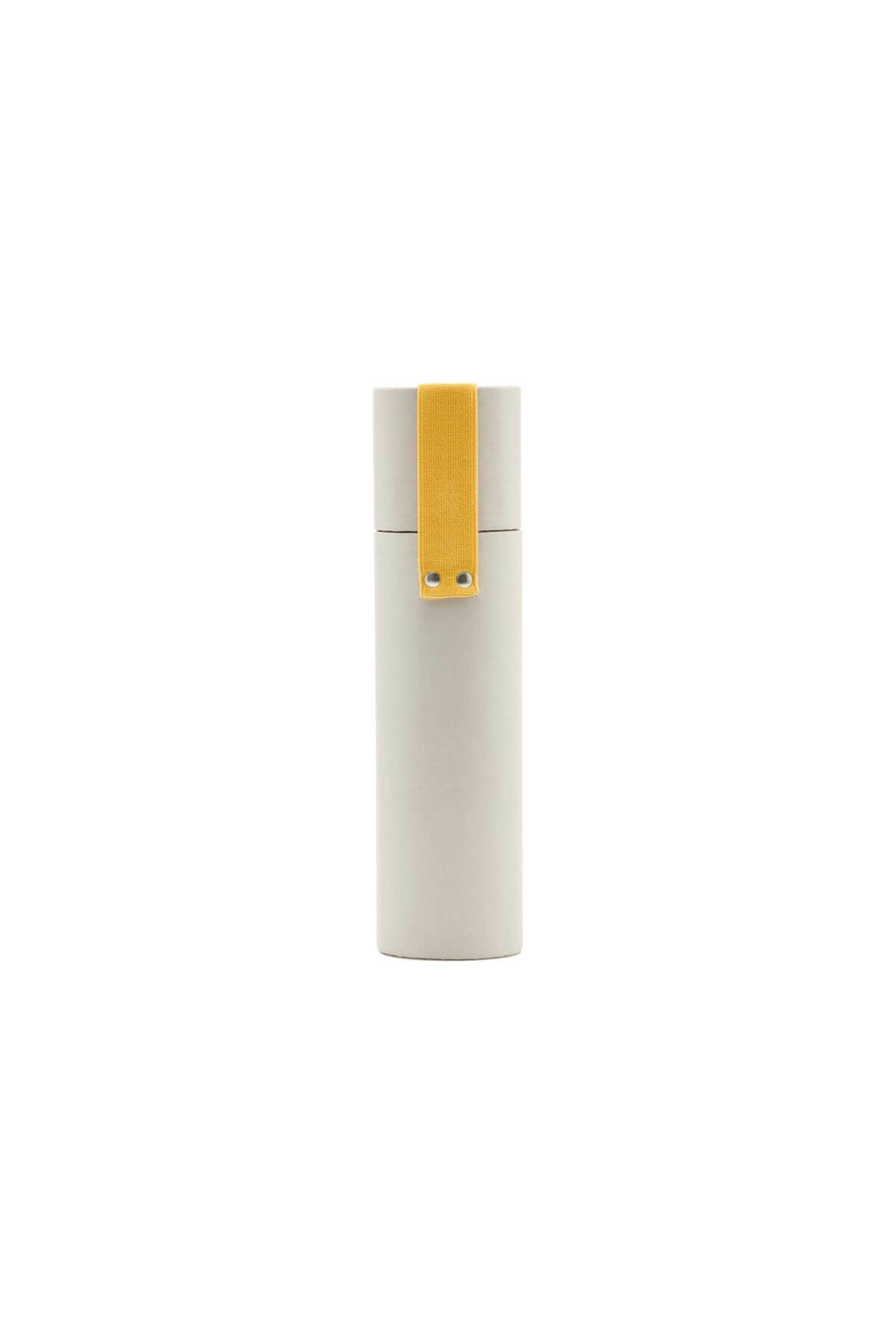 Monograph Tube Pencil Case/Pencil Holder Yellow